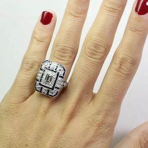 Jewelry - Art Deco Crystal Ring Jewelry - Art Deco Crystal Ring